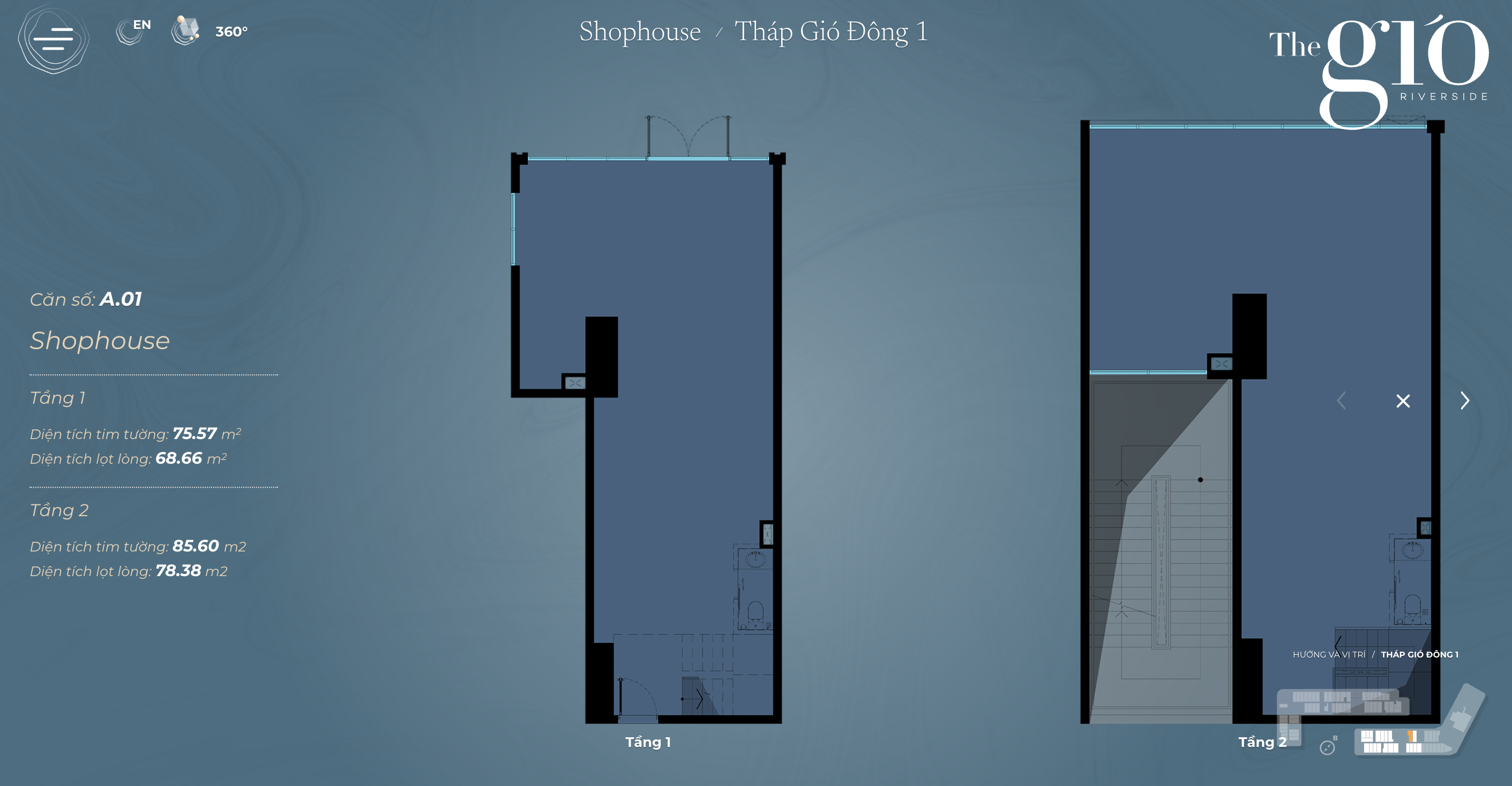 Shophouse thương mại - 180-286m²